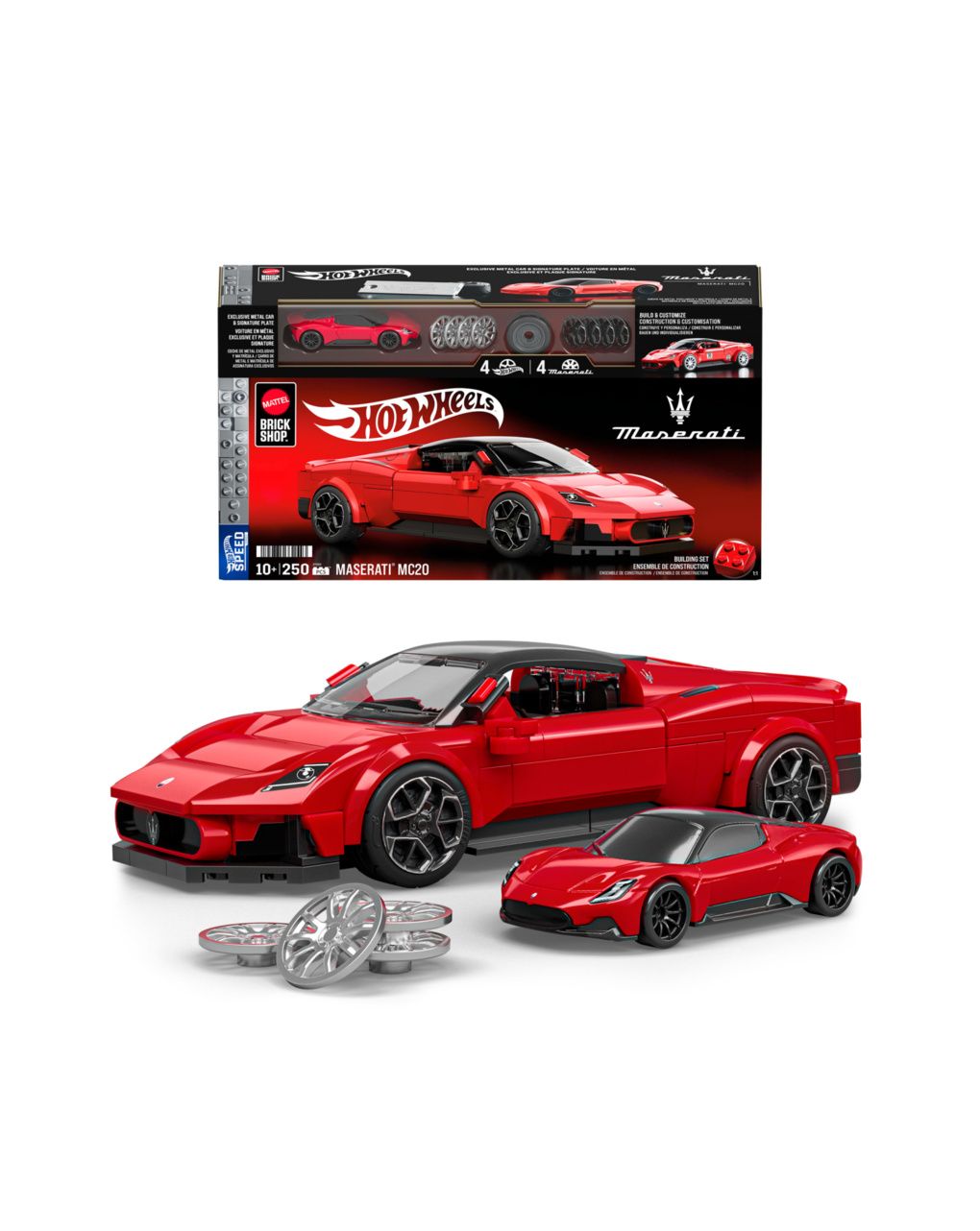 Brick shop hot wheels speed series-maserati jfr90 - Hot wheels
