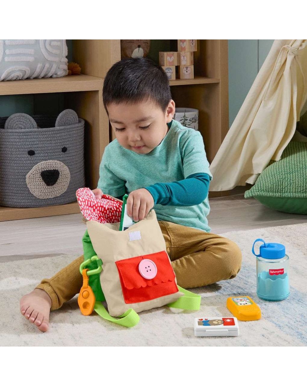 Fisher price σακίδιο πλάτης αρκουδάκι jlb86 - Fisher-Price