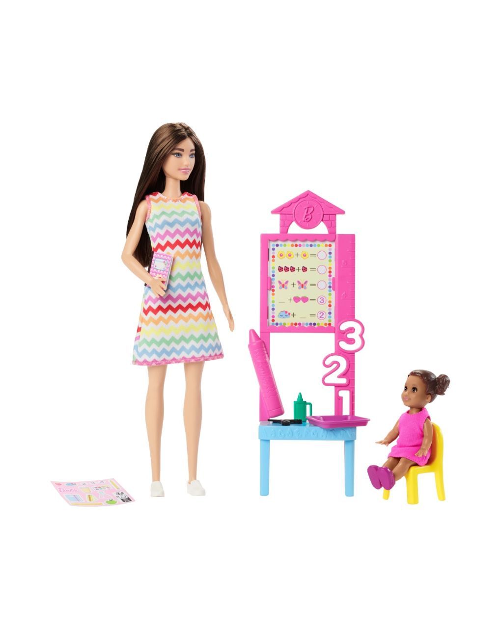 Barbie σετ επαγγέλματα με παιδάκια jcr71 (6 σχέδια) - BARBIE