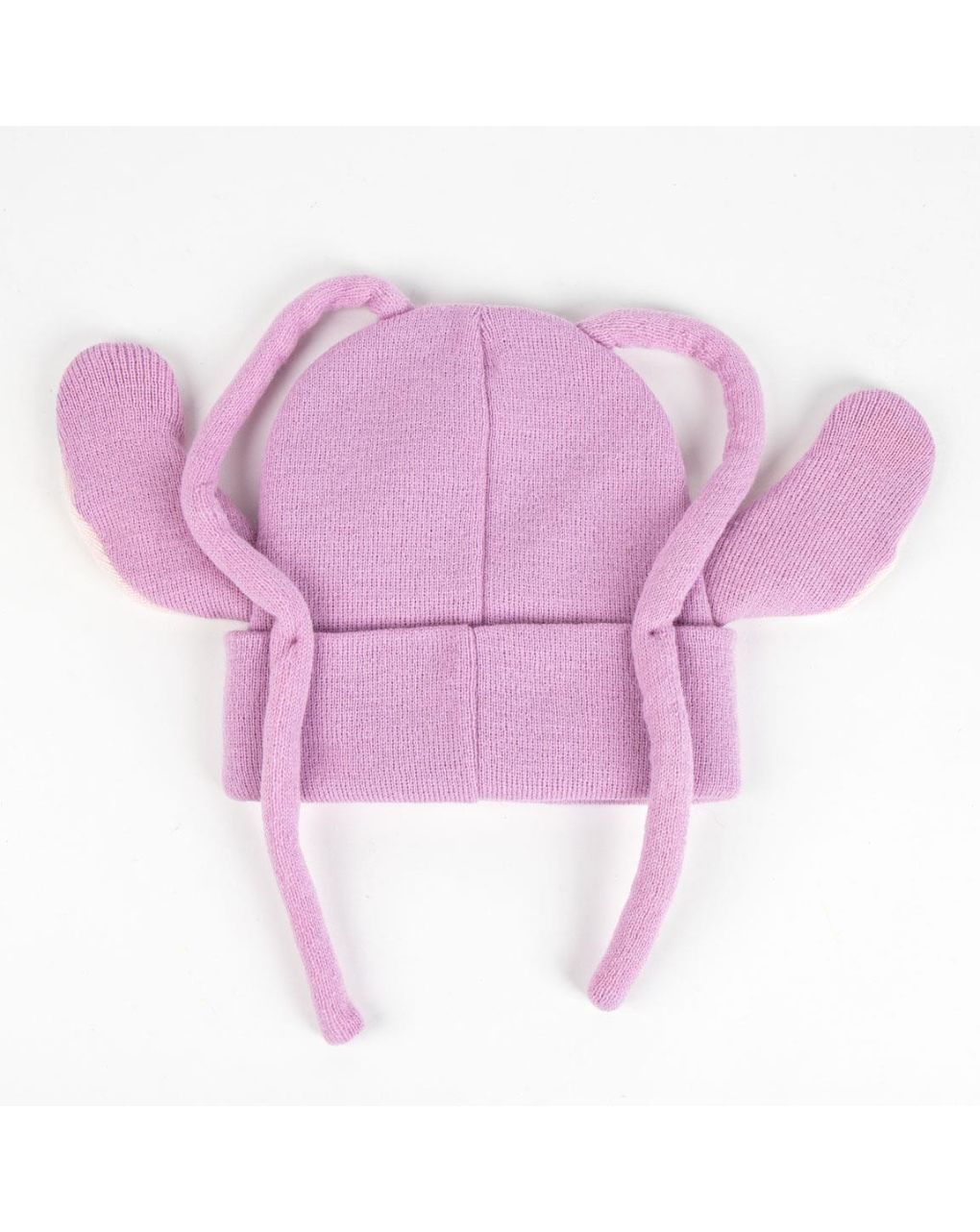 παιδικό χειμερινό σκουφάκι ροζ lilo & stitch angel για κορίτσι - Disney