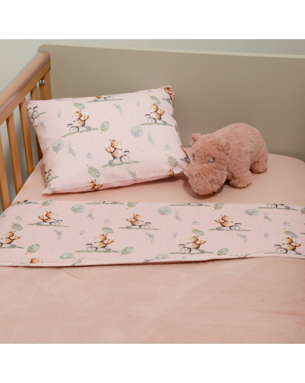Baby oliver minky κουβέρτα λίκνου διπλής όψης σχέδιο 426 46-6735/426 - Baby Oliver