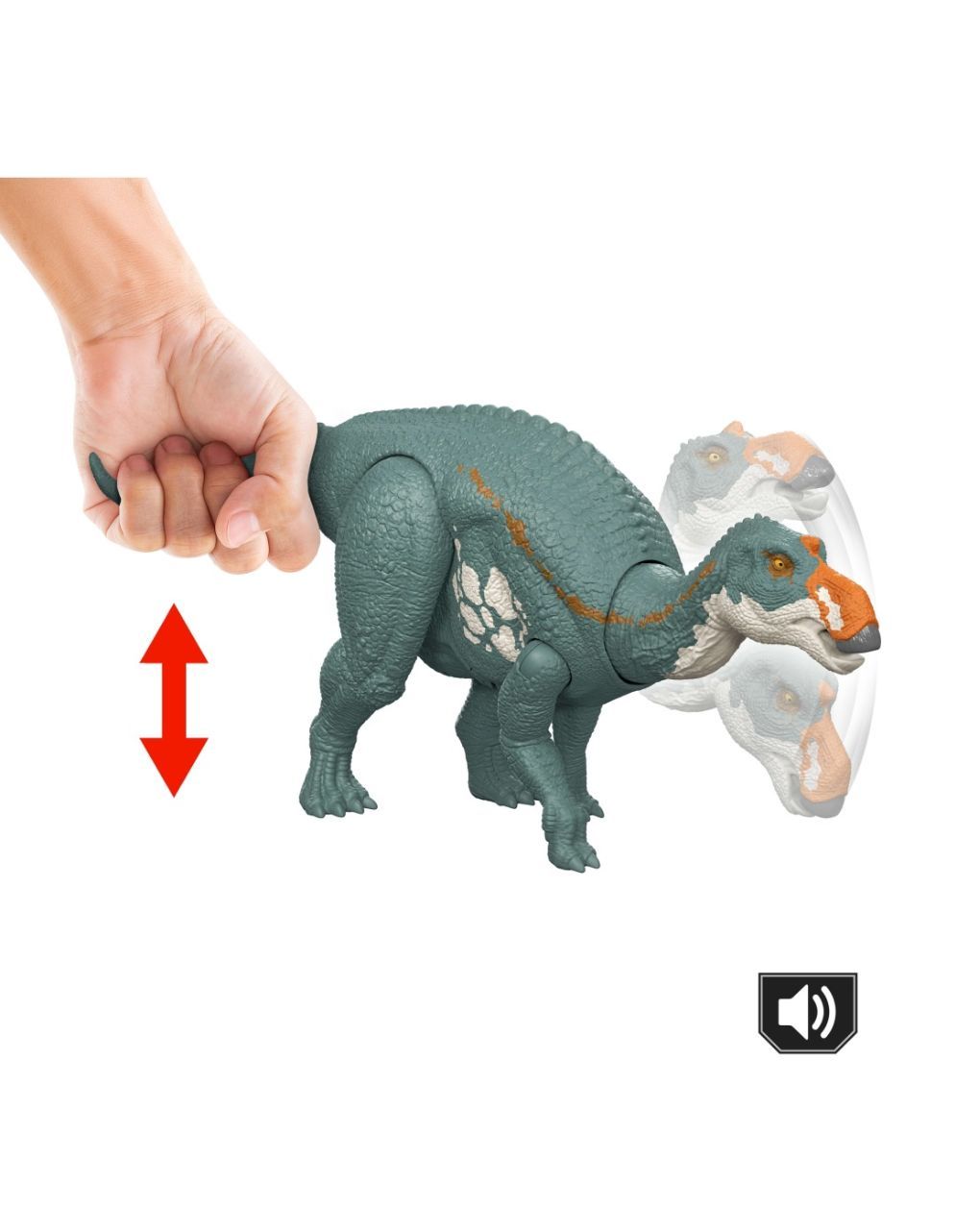 Jurassic world rebirth δεινόσαυροι με κινούμενα μέλη, λειτουργία επίθεσης & ήχους jgb87 (4 σχέδια) - Jurassic World