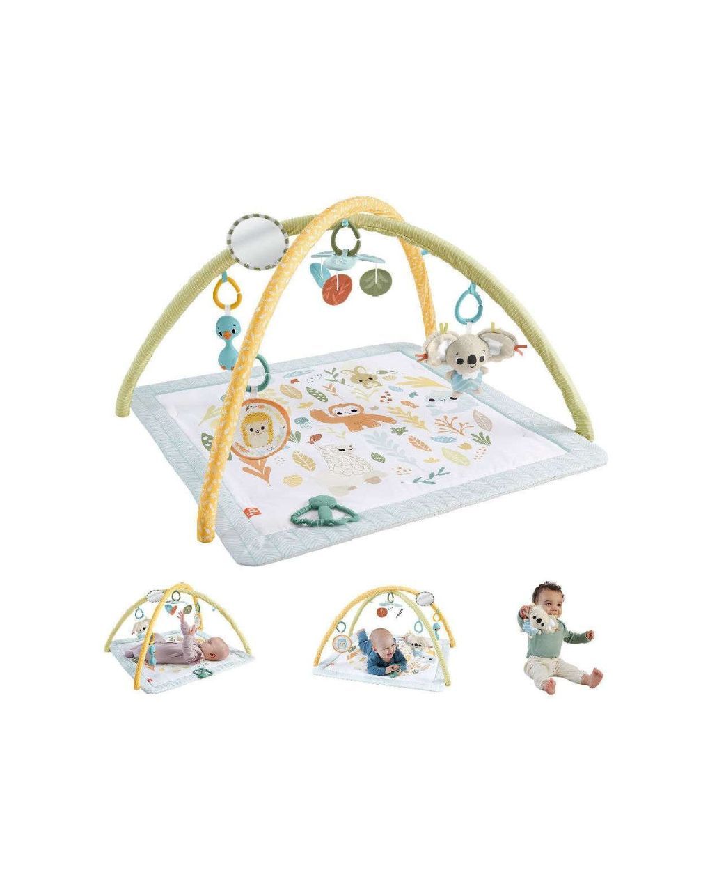 Fisher-price βρεφικό γυμναστήριο simply senses newborn gym jmn74 - Fisher-Price