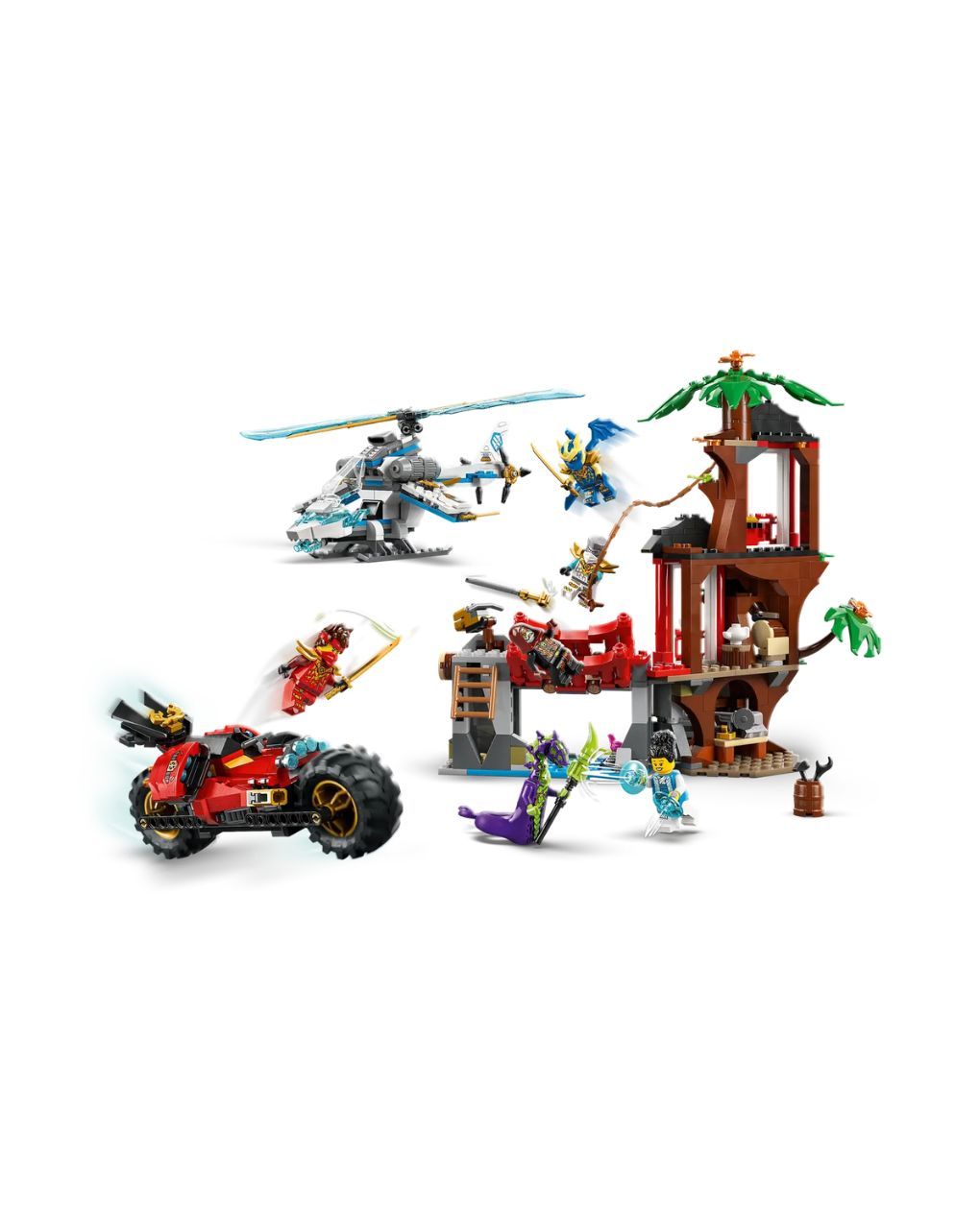 Lego ninjago ninja vehicle tree house battle 71857 - Lego, Lego City