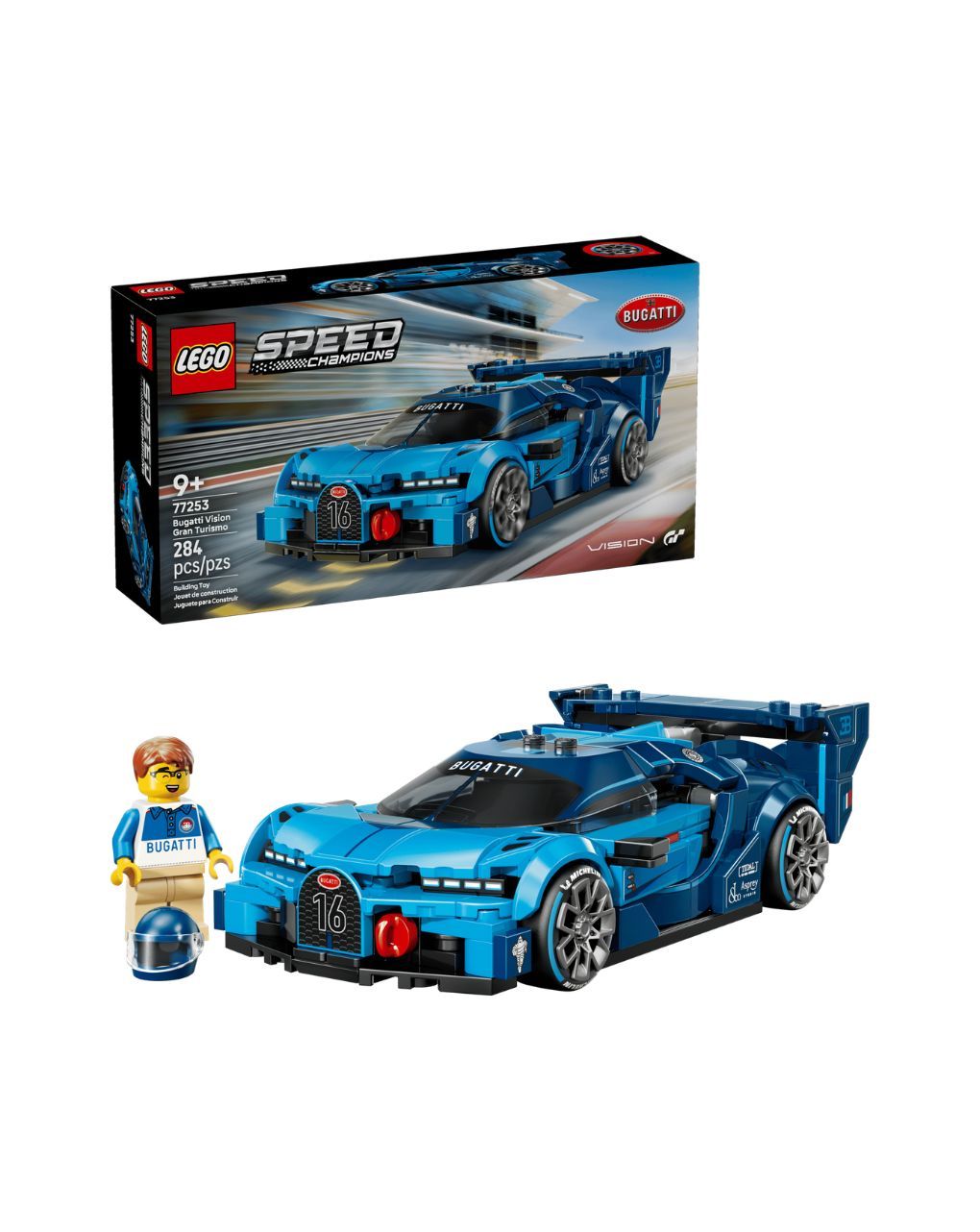 Lego speed champions bugatti vision gt hyper sports car 77253 - LEGO, LEGO Disney