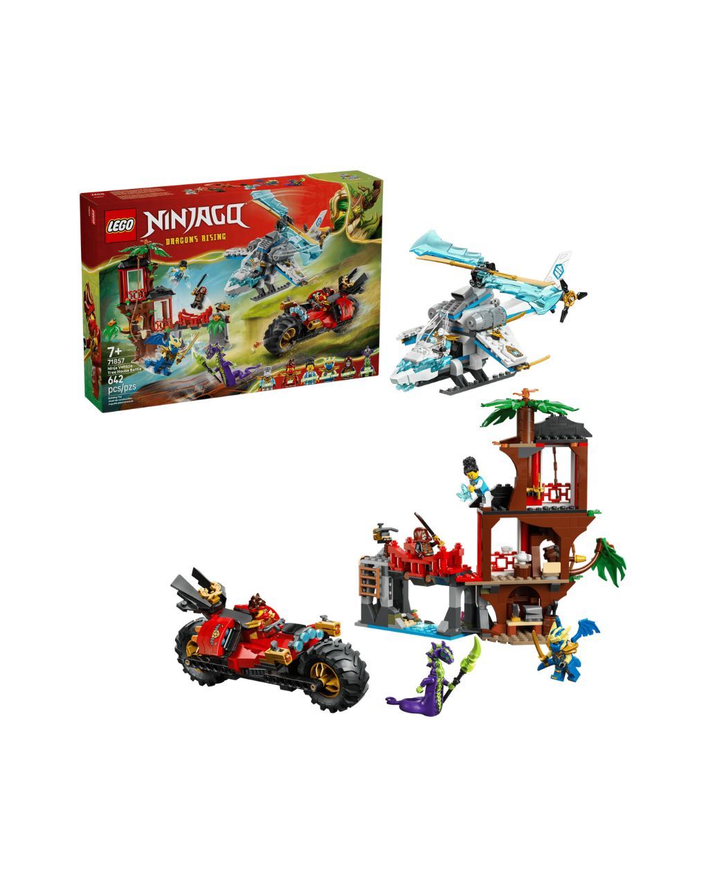 Lego ninjago ninja vehicle tree house battle 71857 - Lego, Lego City