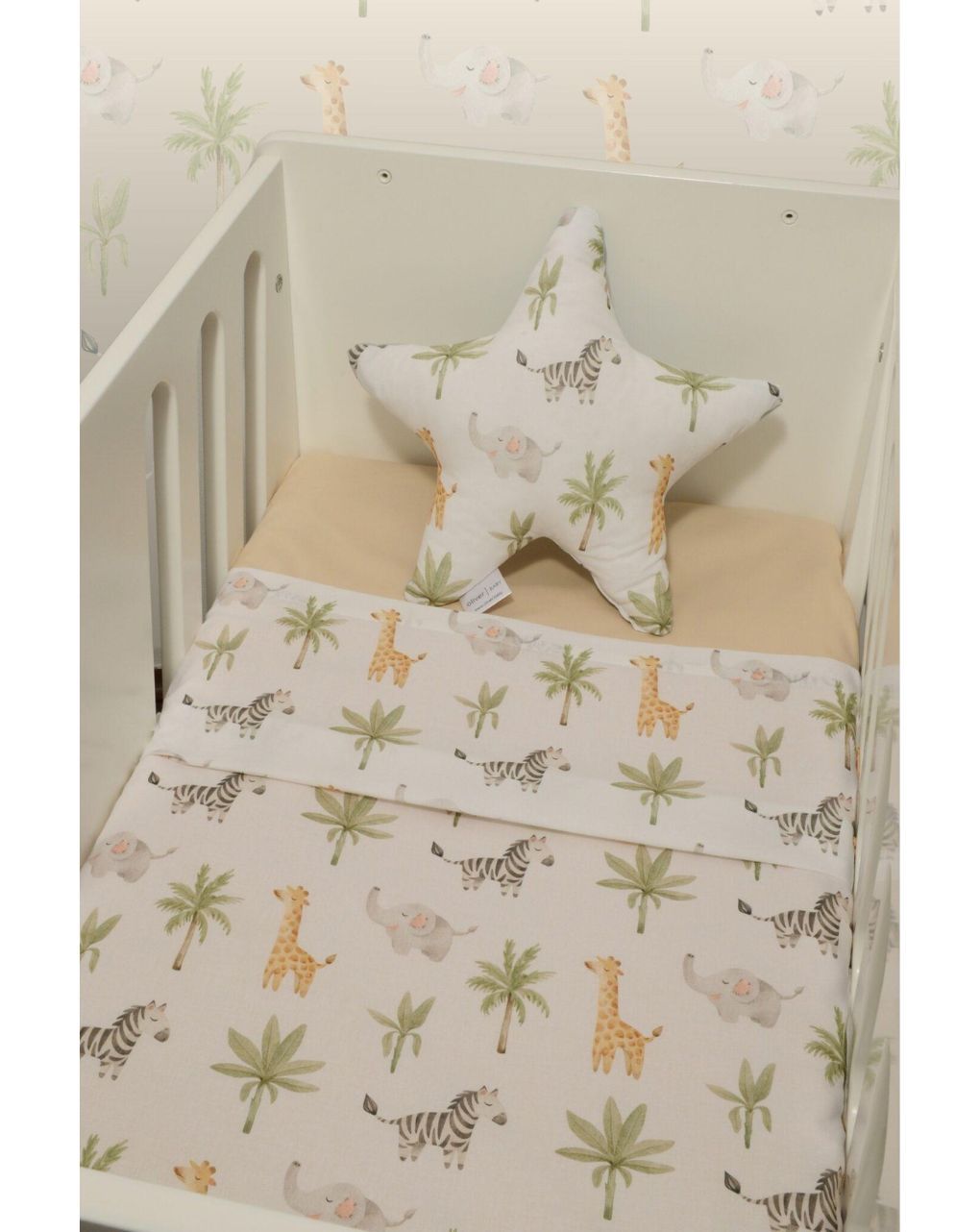 Baby oliver σετ σεντόνια λίκνου 75×110cm σχέδιο 424 46-6704/424