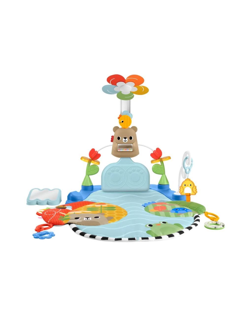 Fisher-price γυμναστήριο με περιστρεφόμενο λουλούδι 3 σε 1 hyr60