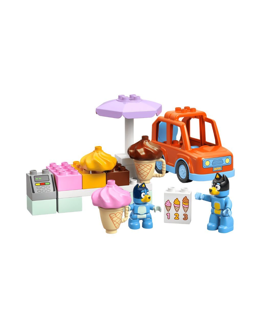 Lego duplo bluey ice cream trip with bluey 10458 - LEGO, LEGO Duplo