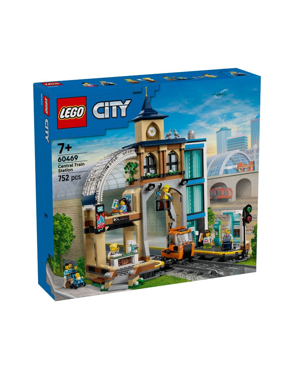 Lego city central train station 60469