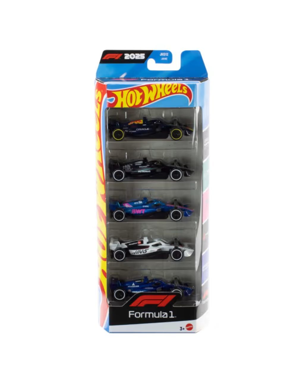 Hot wheels αυτοκινητάκια f1 2026 σετ των 5 jln11