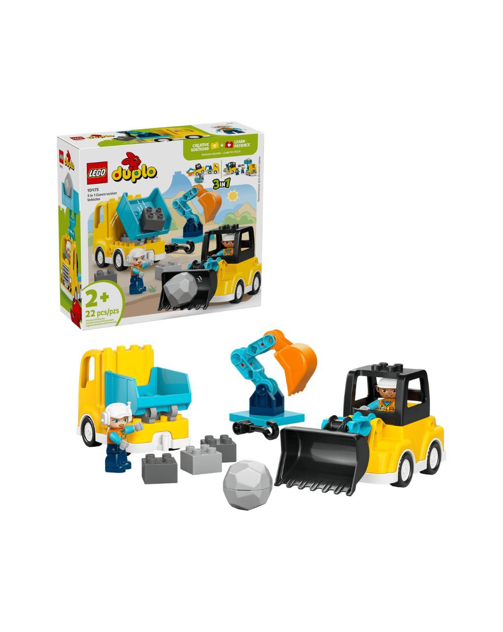 Lego duplo 3in1 construction vehicles 10475 - LEGO, LEGO Duplo