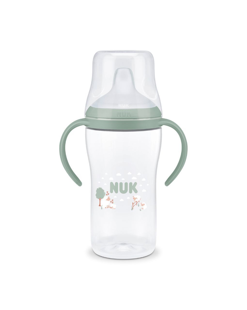 Nuk εκπαιδευτικό ποτηράκι perfect match 6m+ 260ml sheep