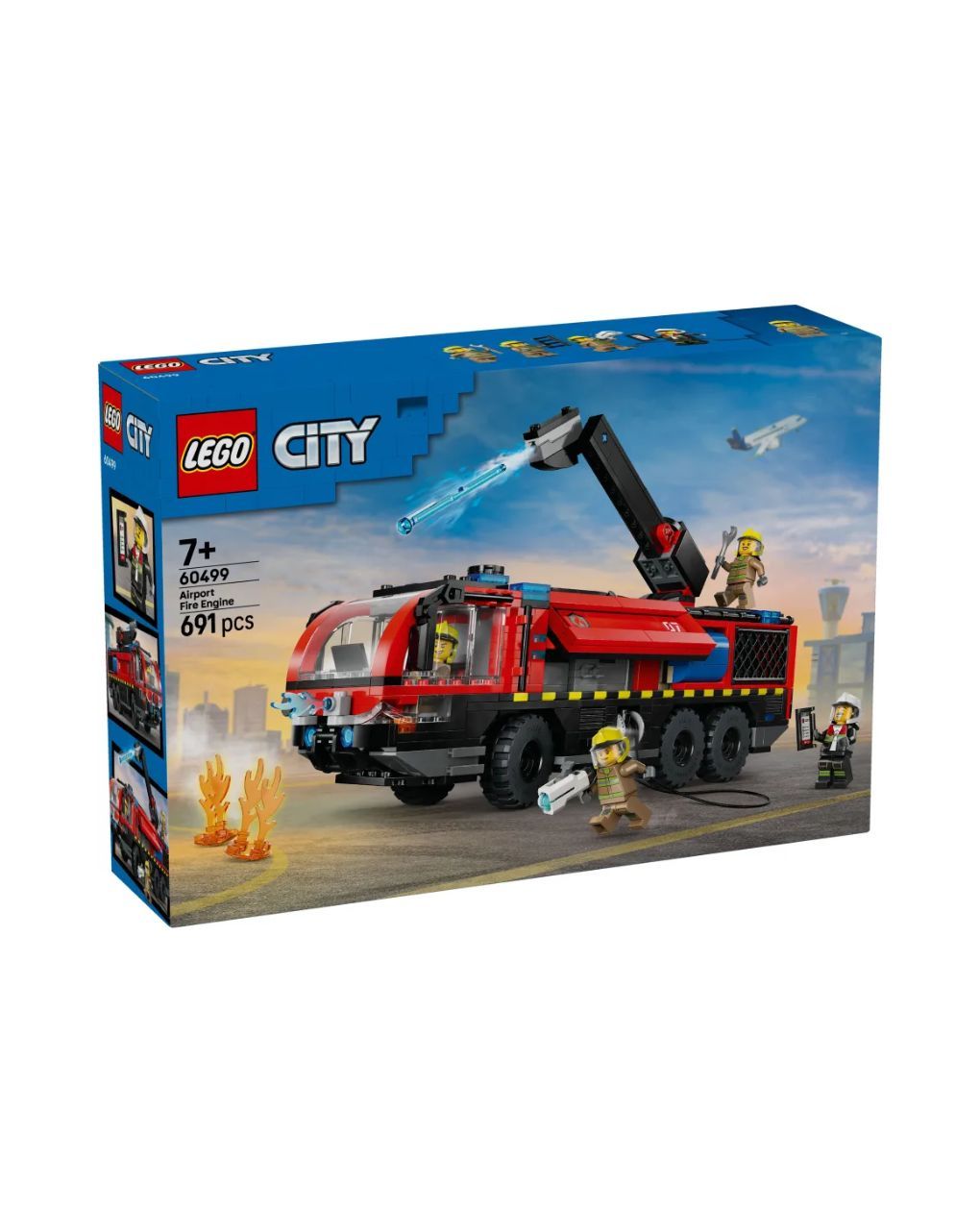 Lego city airport fire truck 60499