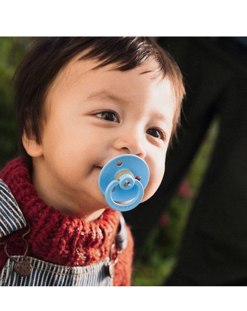 Bibs studio colour σετ πιπίλες latex 6-18m bumblebee breeze/petrol 12024101 - BIBS