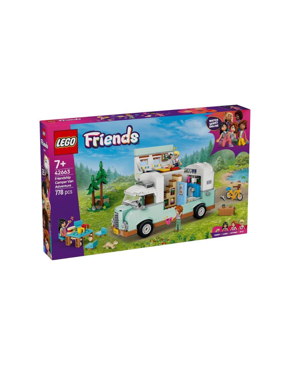 Lego® friends friendship camper van adventure 42663 - Lego, Lego Friends