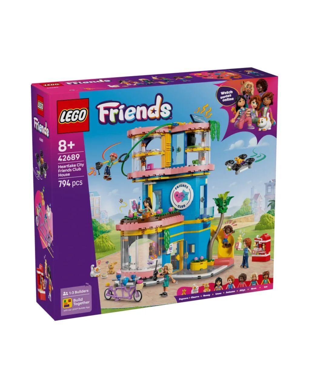 Lego friends heartlake city friends club house 42689 - Lego, Lego Friends