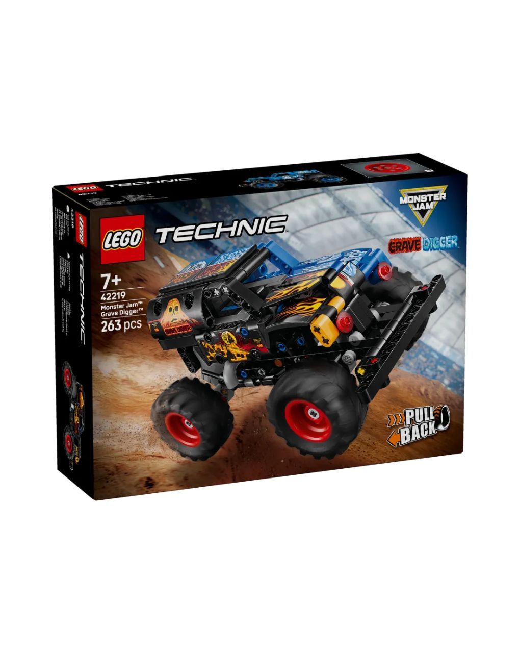 Lego technic monster jam grave digger fire and ice 42219 - LEGO, LEGO Technic