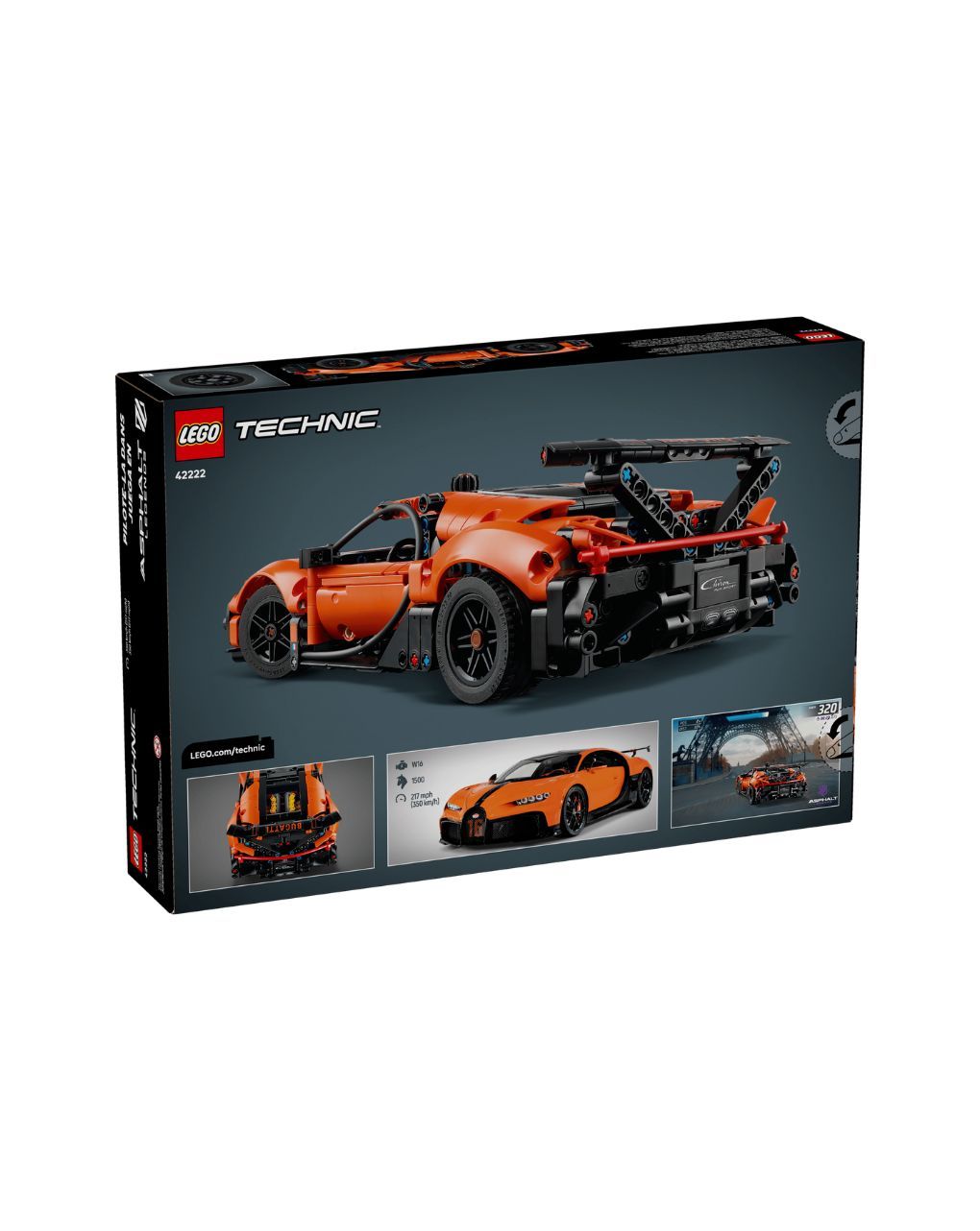 Lego technic bugatti chiron pur sport hypercar 42222 - LEGO, LEGO Technic