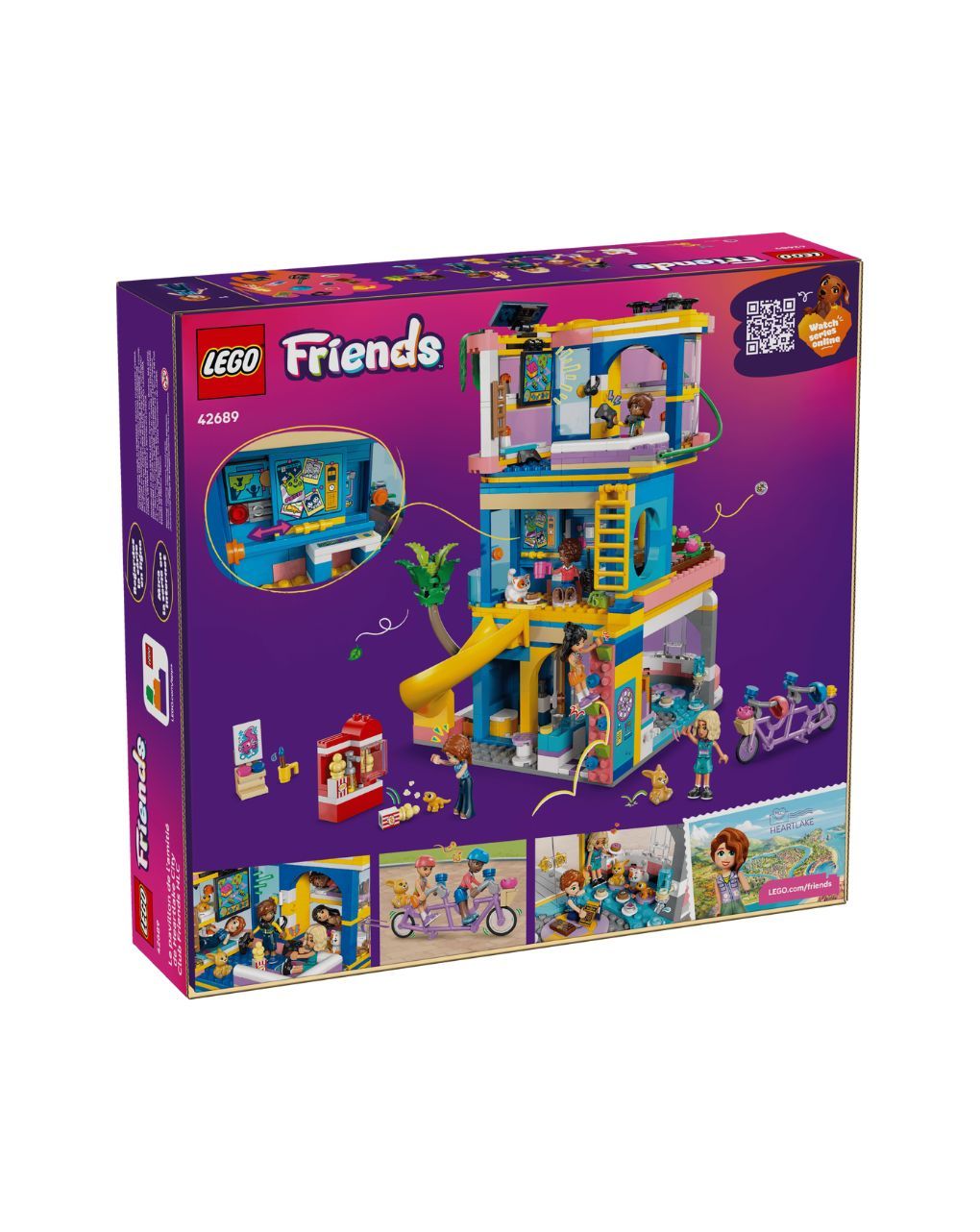 Lego friends heartlake city friends club house 42689 - Lego, Lego Friends