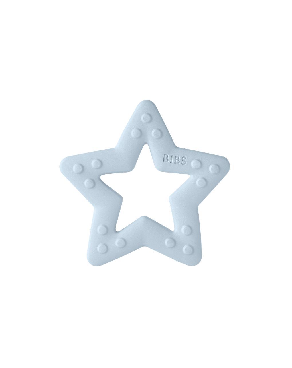 Bibs μασητικό αστεράκι 0m+ baby blue 3000231