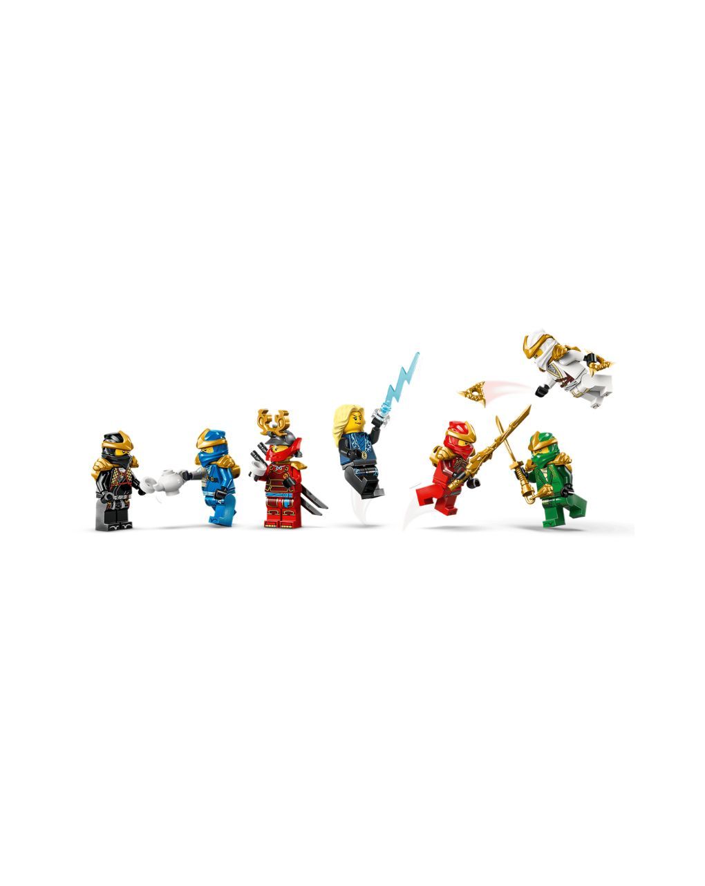 Lego ninjago ninja character display 15th anniversary 71866 - LEGO, Lego Ninjago