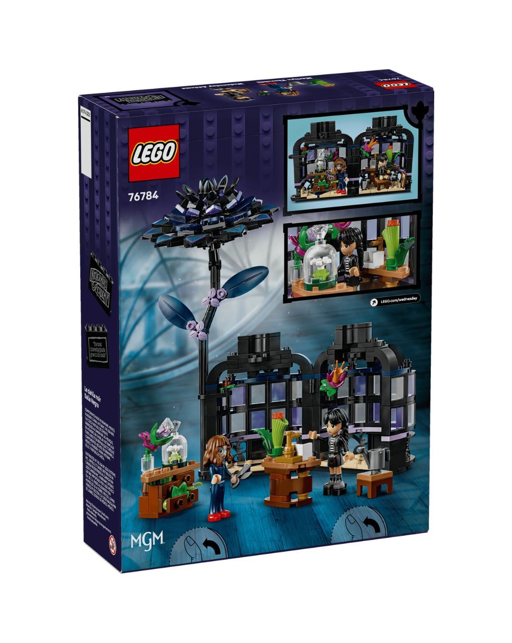 Lego wednesday black dahlia flower 76784 - LEGO, LEGO Wednesday