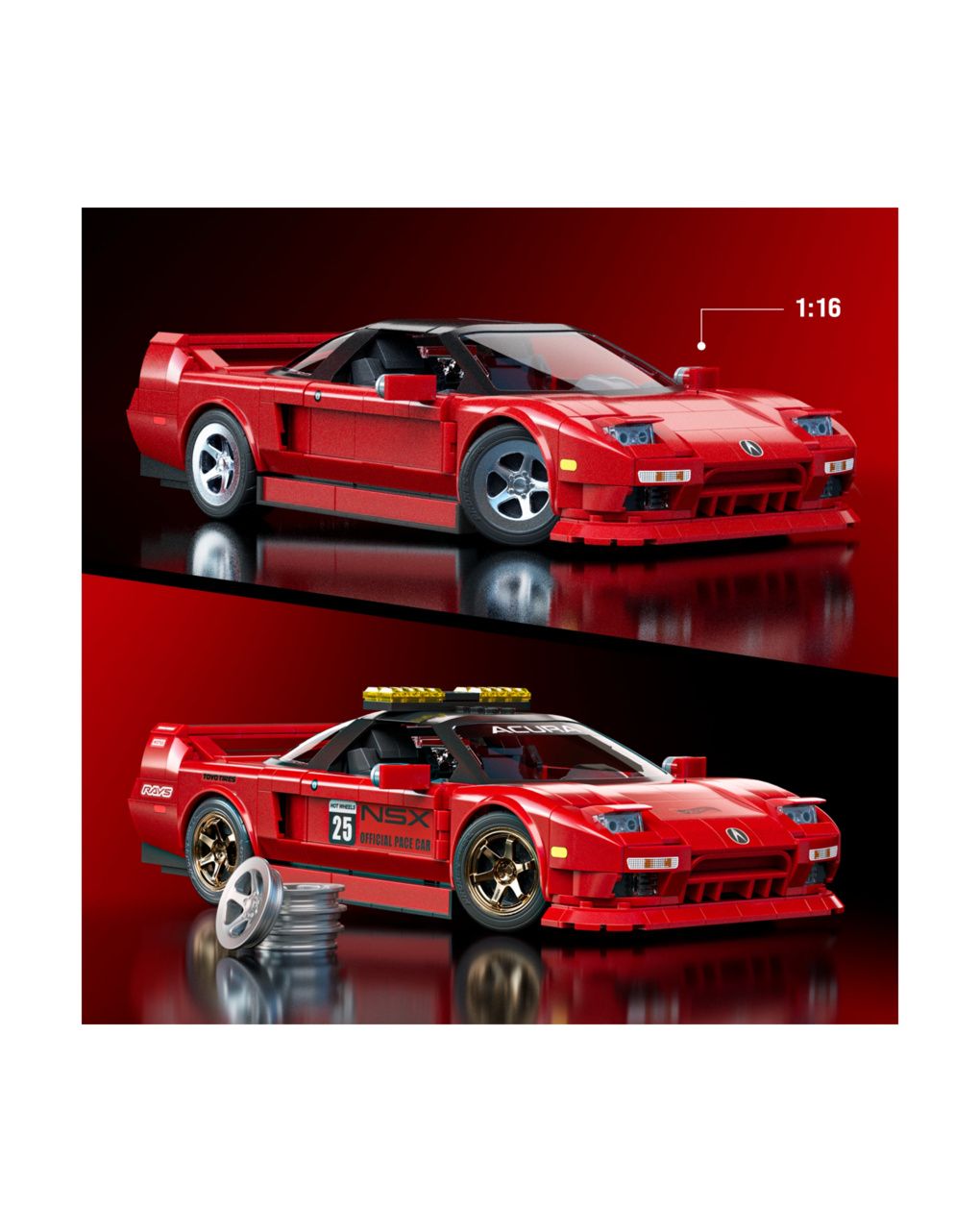 Brick shop hot wheels elite series-acura jft17 - Hot wheels