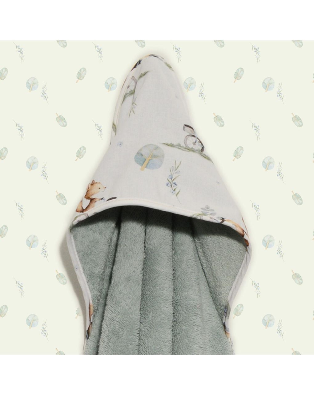 Baby oliver μπουρνούζι κάπα σχέδιο 423 λαδί 46-6730/423 - BABY OLIVER