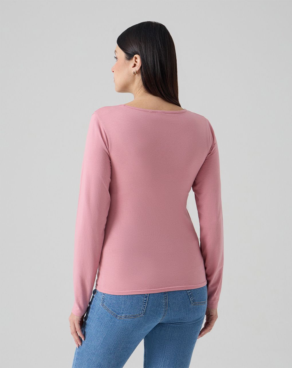 γυναικεία μπλούζα εγκυμοσύνης/θηλασμού ροζ - Prénatal