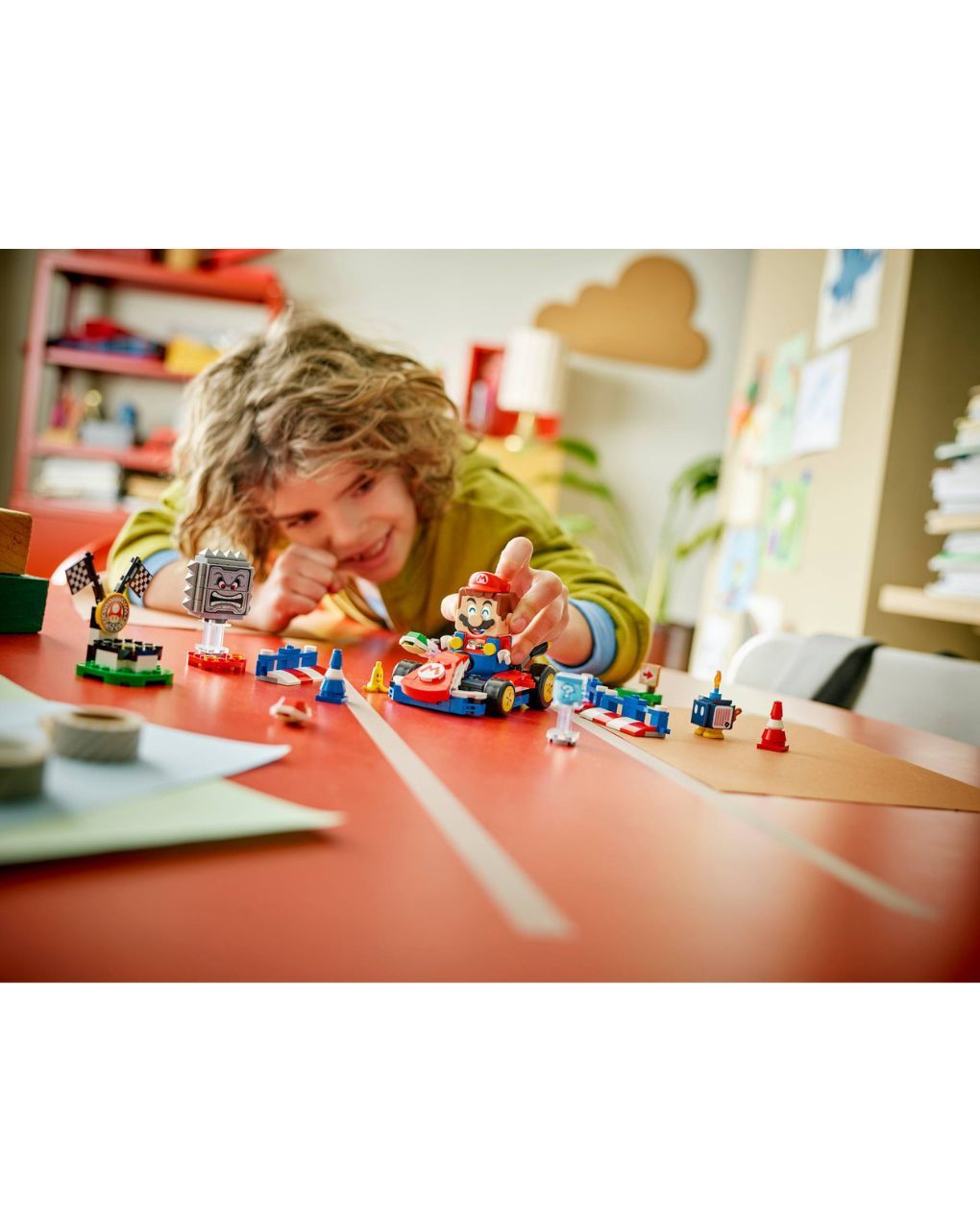 Lego super mario kart-interactive lego mario & standard kart 72043 - Lego, LEGO Super Mario