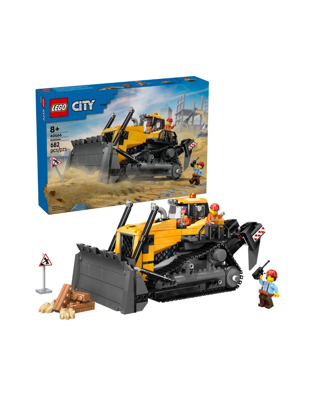 Lego city yellow bulldozer 60466 - LEGO, LEGO City