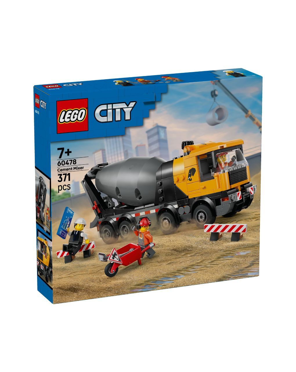Lego city cement mixer 60478