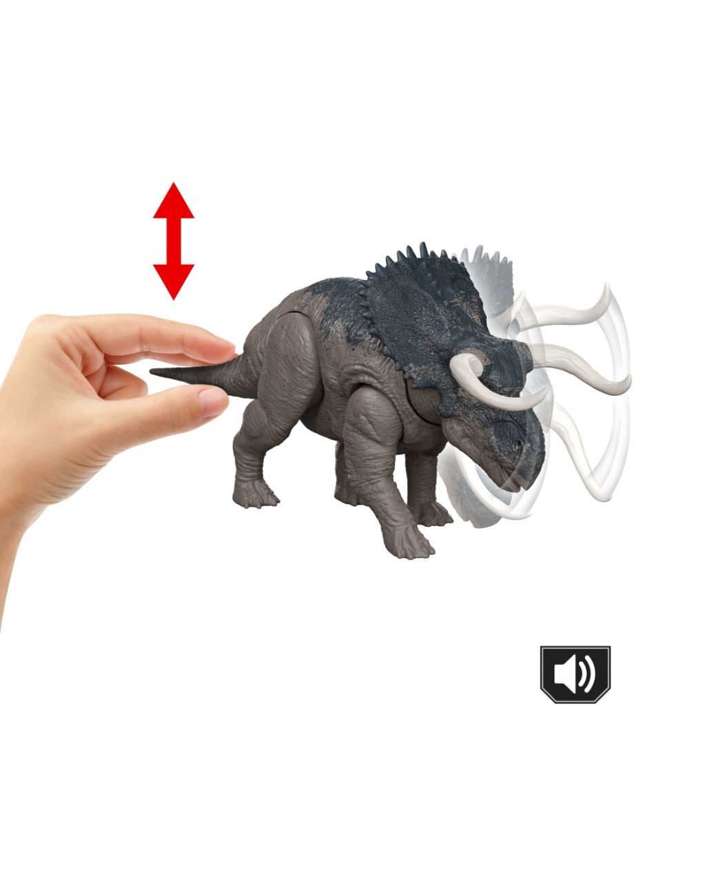 Jurassic world rebirth δεινόσαυροι με κινούμενα μέλη, λειτουργία επίθεσης & ήχους jgb87 (4 σχέδια) - Jurassic World