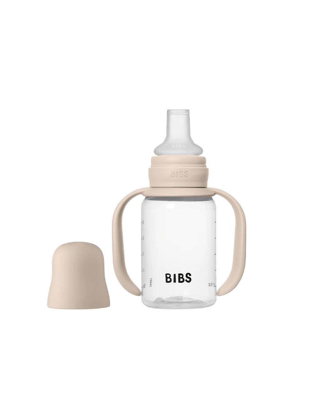 Bibs εκπαιδευτικό μπιμπερό με ρύγχος σιλικόνης 150ml 6m+ blush 50211244 - BIBS