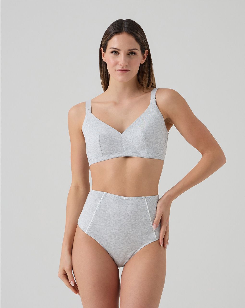 γυναικείο σουτιέν θηλασμού γκρι ανοιχτό
