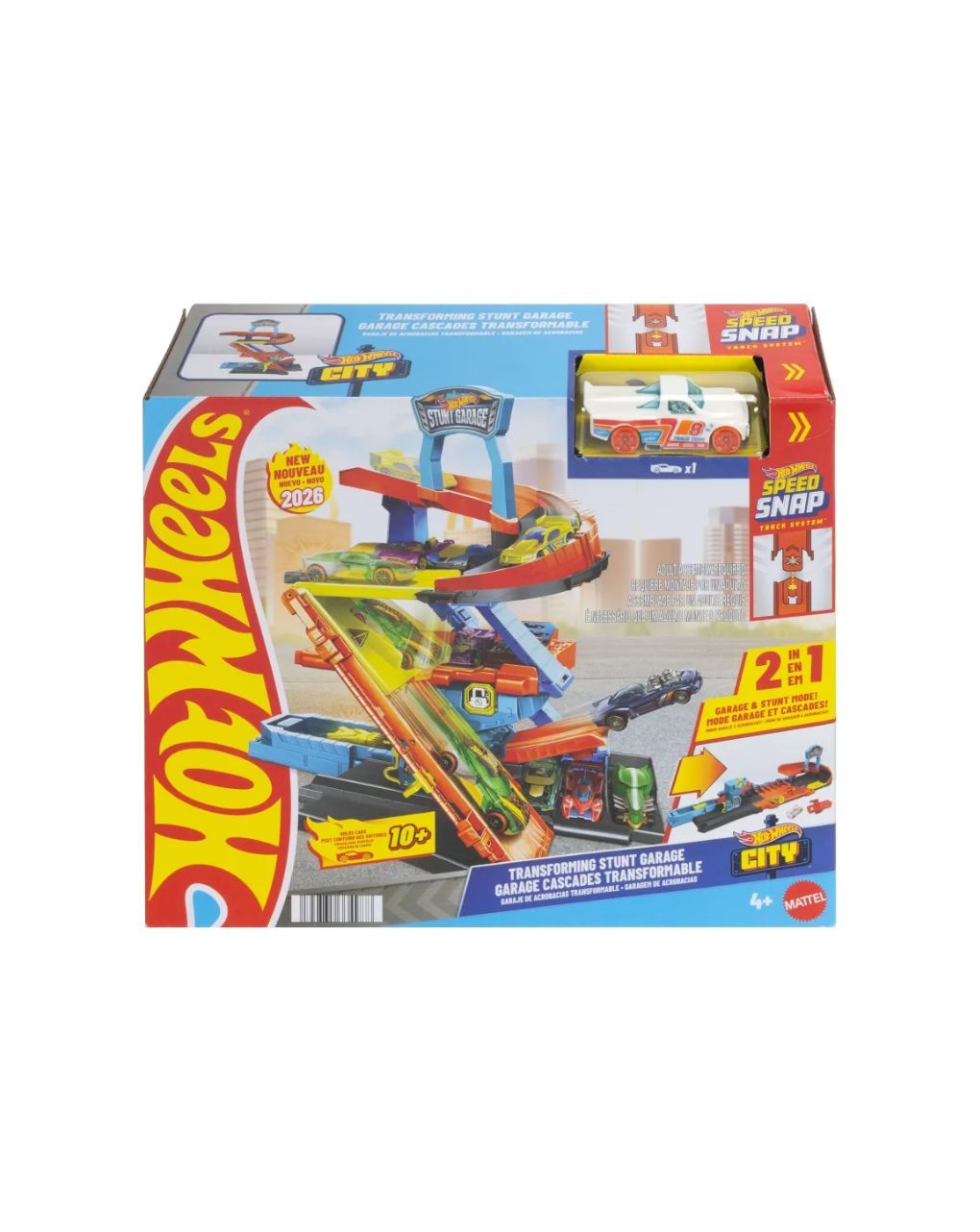 Hot wheels πίστα πολυμορφικό γκαράζ city jhl94 - Hot wheels