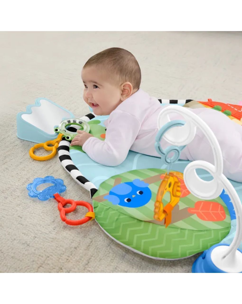 Fisher-price γυμναστήριο με περιστρεφόμενο λουλούδι 3 σε 1 hyr60 - Fisher-Price
