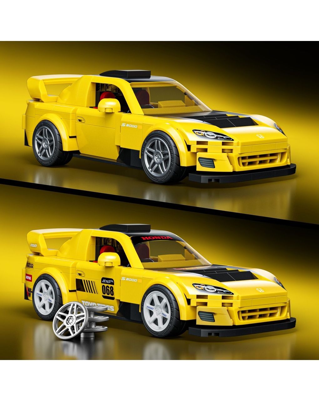 Brick shop hot wheels speed series-honda s2000 jfr88 - Hot wheels