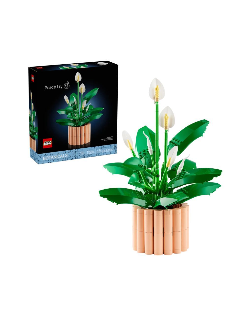 Lego botanical peace lily 11504 - Lego, LEGO Botanical Collection