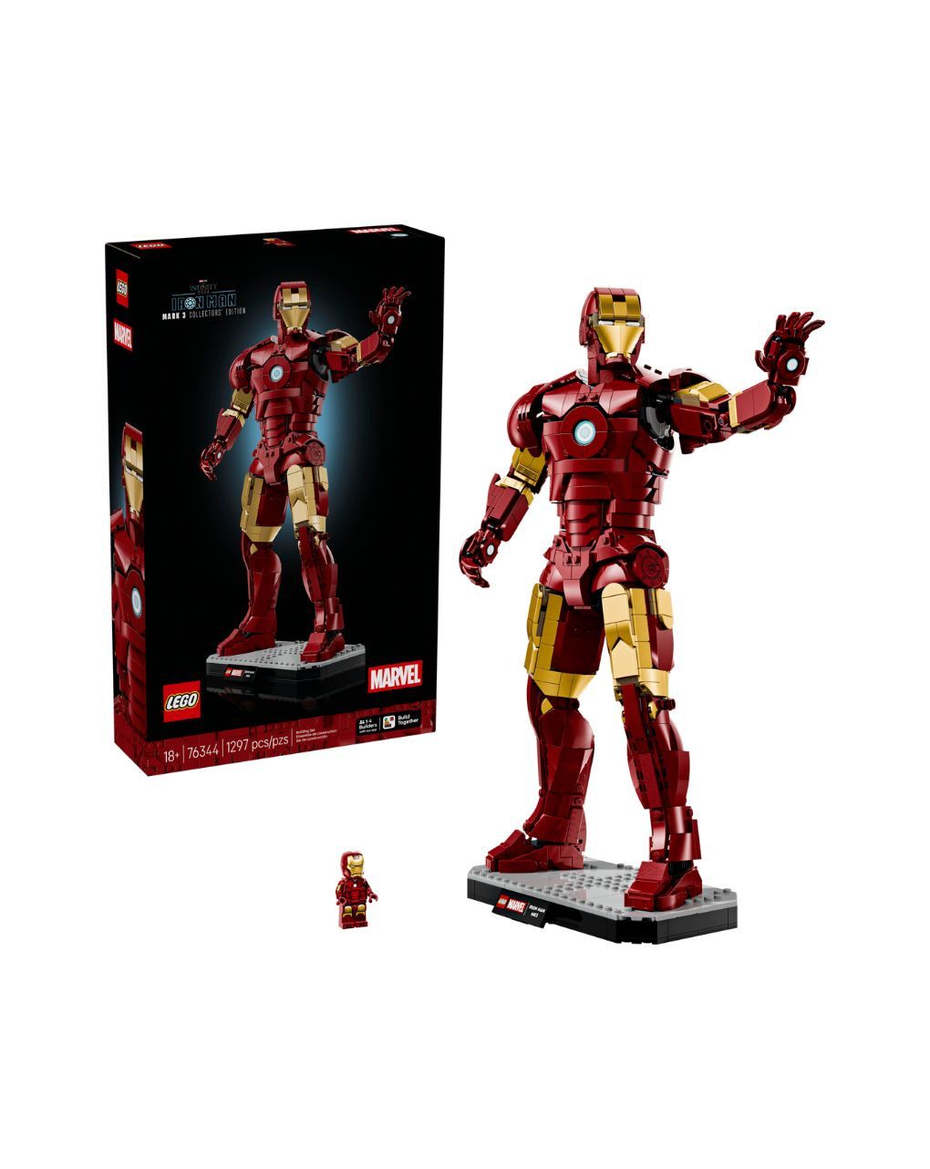Lego marvel iron man mark 3 collector’s edition 76344 - LEGO, LEGO Marvel Super Heroes