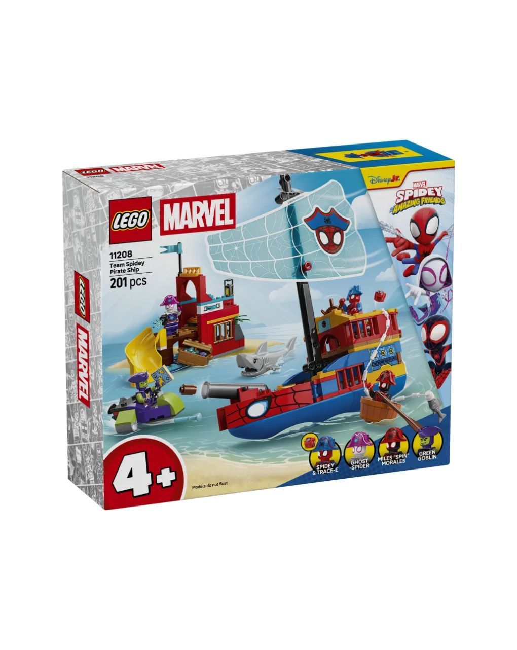 Lego spidey: team spidey pirate ship 11208 - LEGO, LEGO Spidey