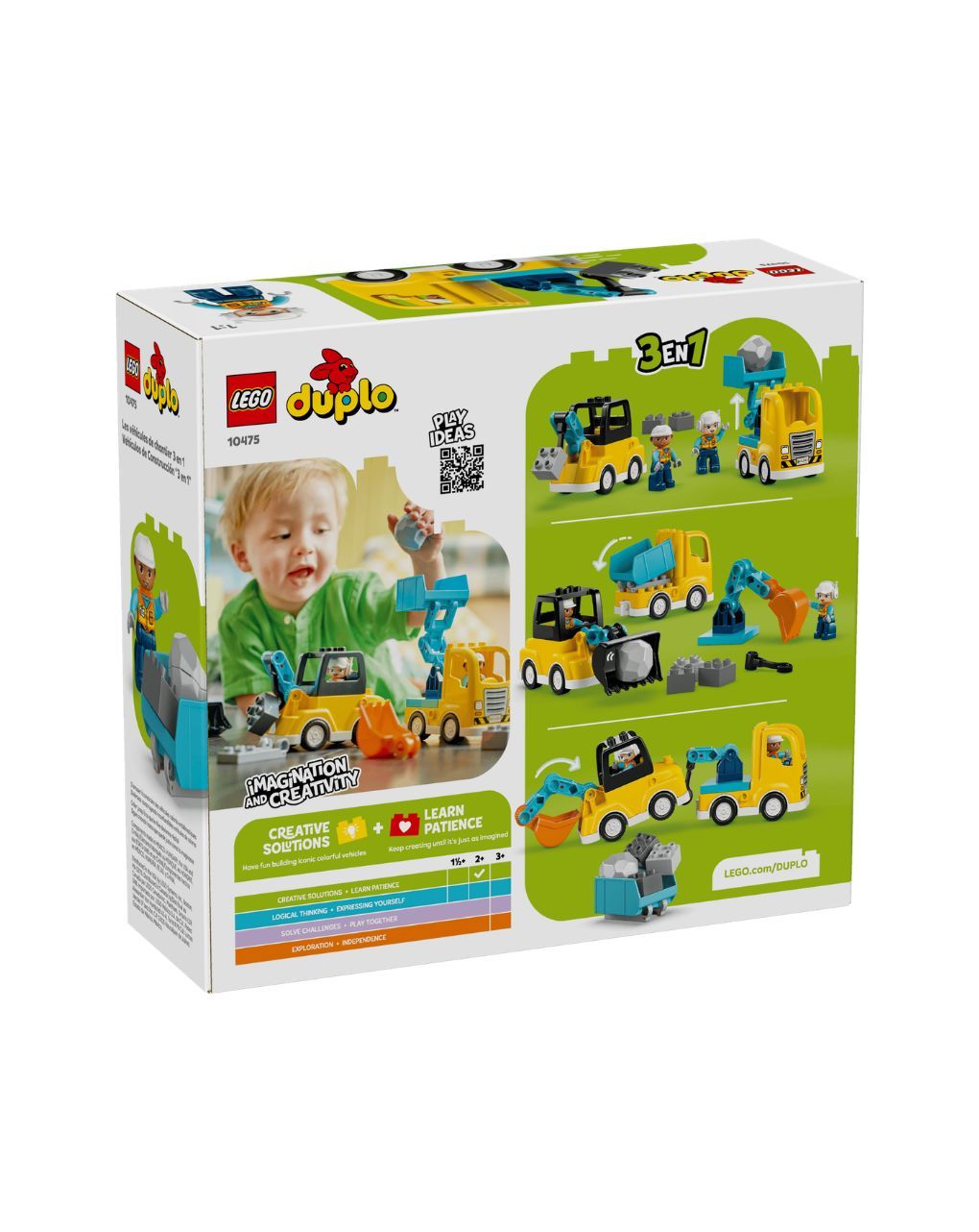 Lego duplo 3in1 construction vehicles 10475 - LEGO, LEGO Duplo