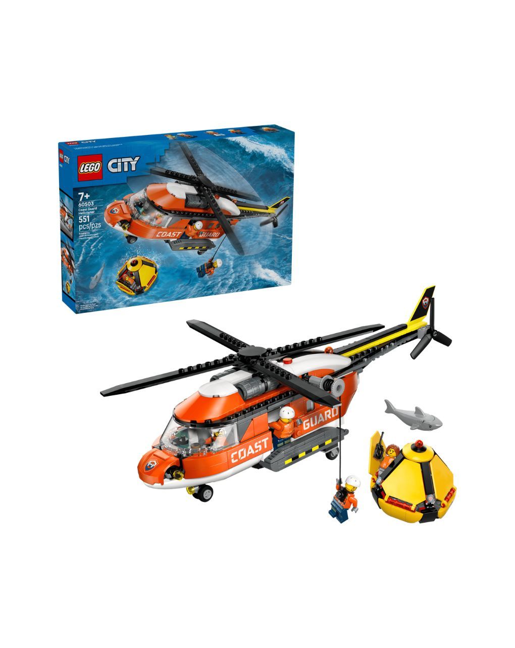 Lego city coast guard helicopter 60503 - Lego, Lego City