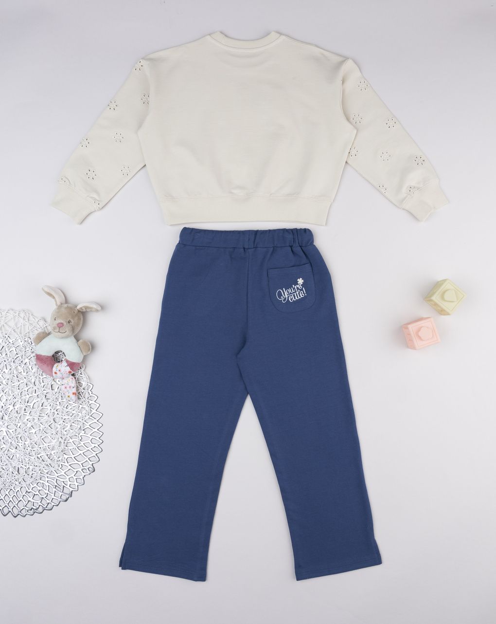 παιδικό σετ φούτερ και φόρμα minnie για κορίτσι - Prénatal