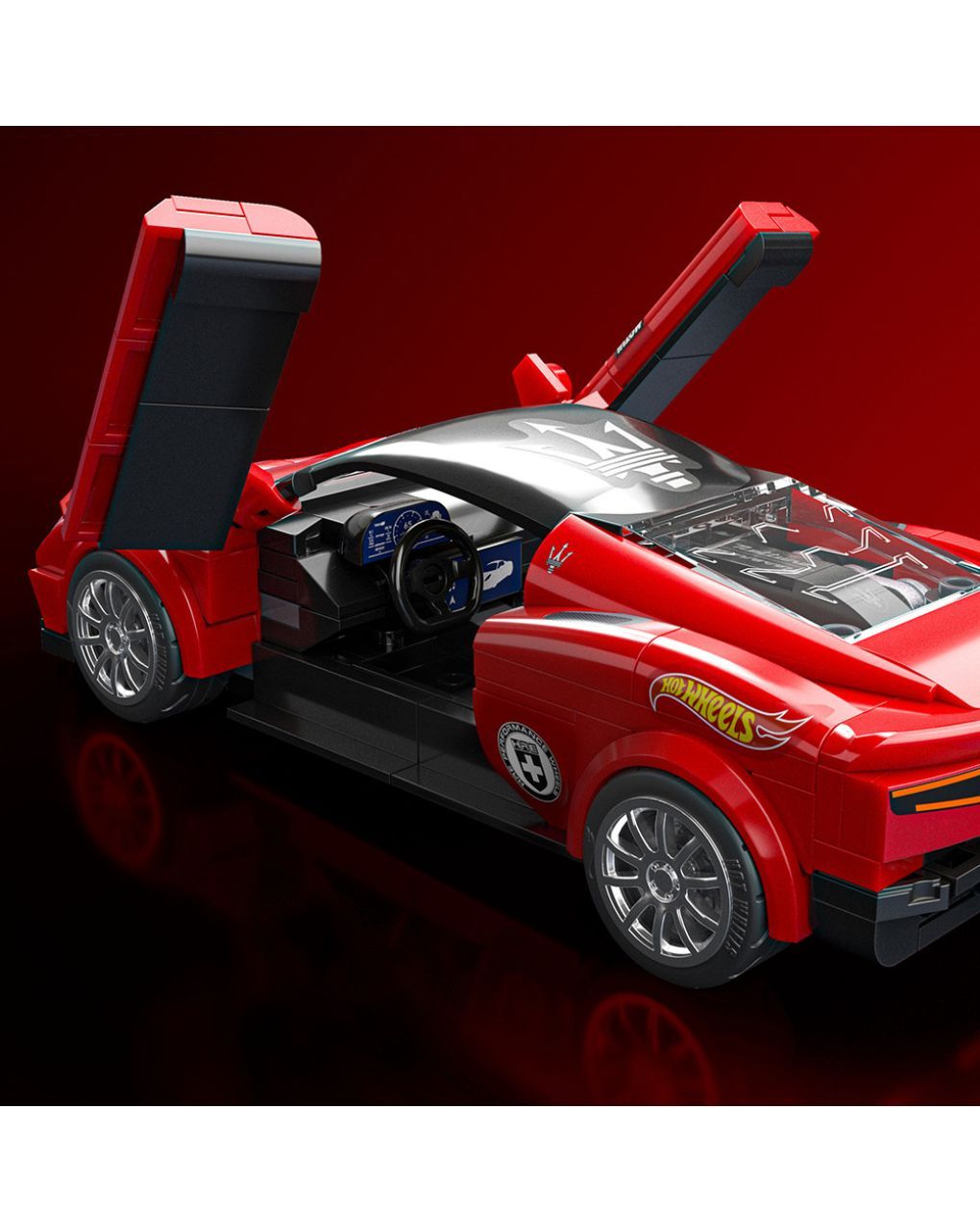 Brick shop hot wheels speed series-maserati jfr90 - Hot wheels