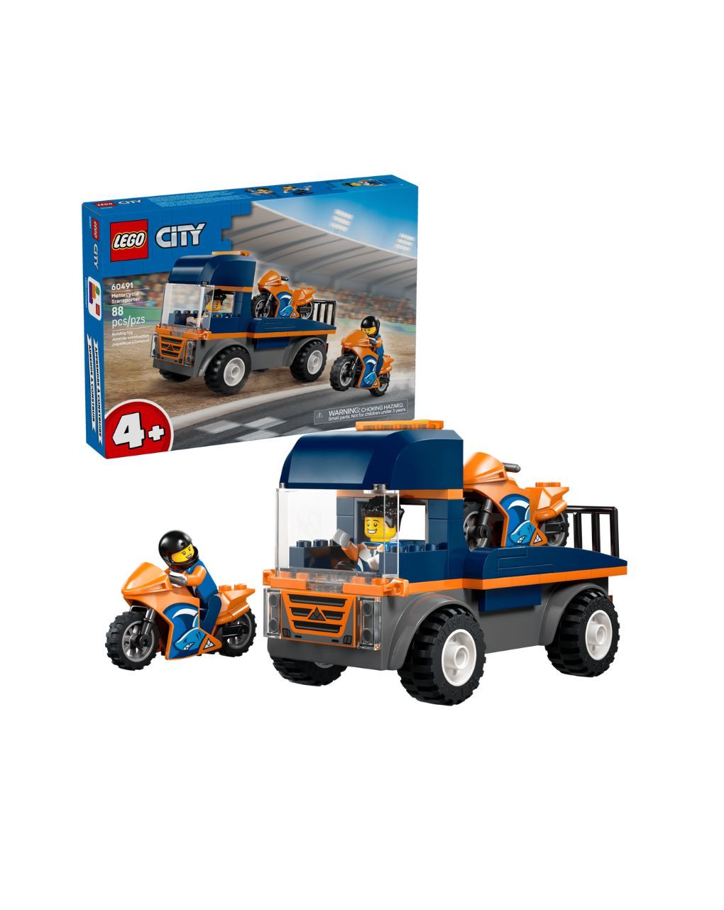 Lego city motorcycle transpoter 60491 - LEGO, LEGO City