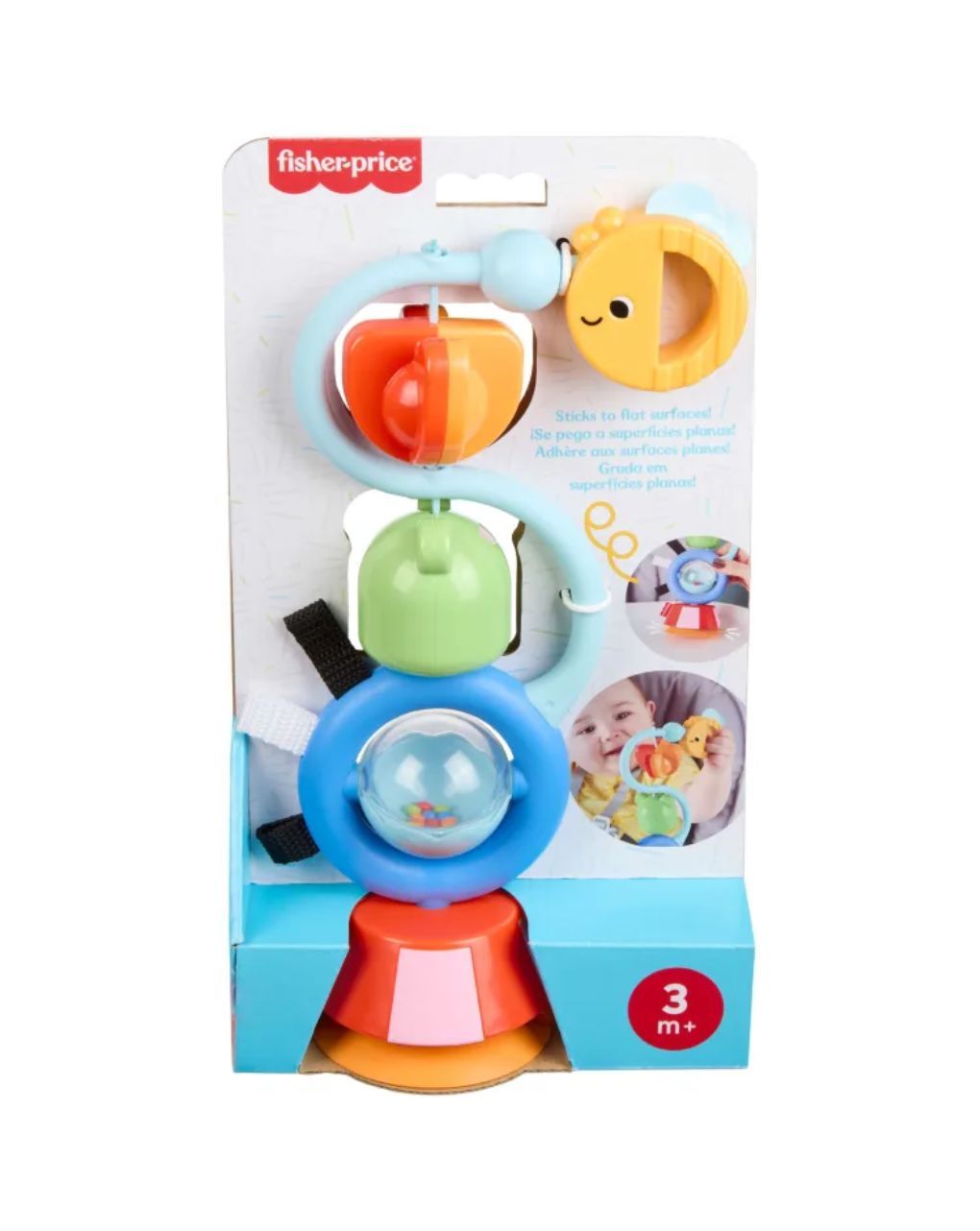 Fisher-price παιχνίδι δραστηριοτήτων με βεντούζα jhb46