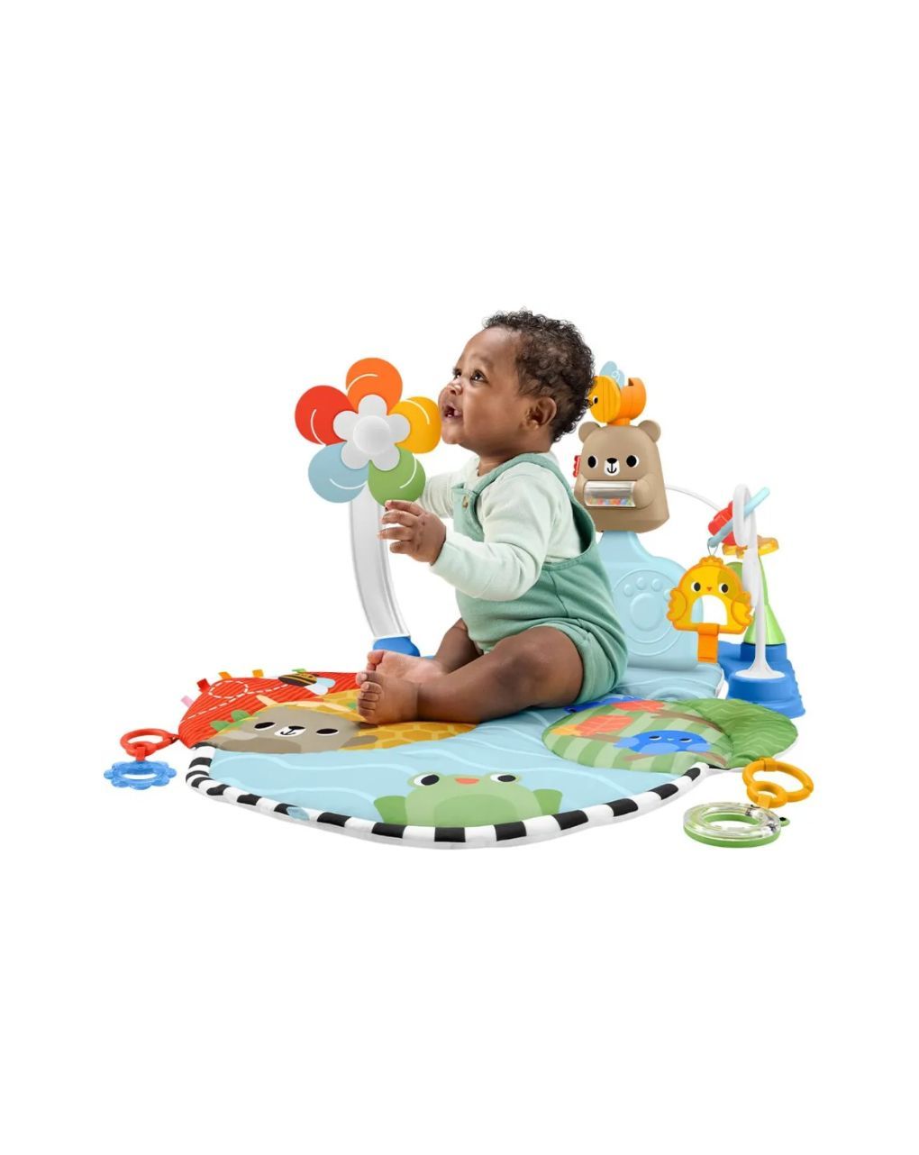 Fisher-price γυμναστήριο με περιστρεφόμενο λουλούδι 3 σε 1 hyr60 - Fisher-Price
