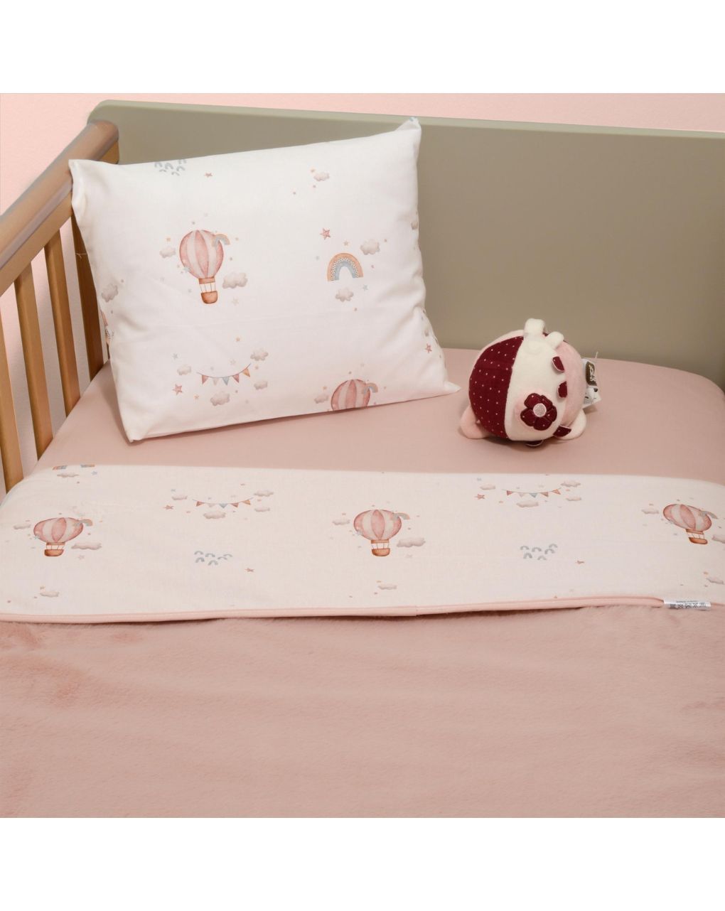 Baby oliver minky κουβέρτα λίκνου διπλής όψης σχέδιο 422 46-6735/422 - BABY OLIVER